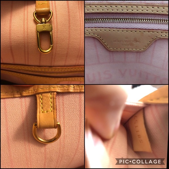 💋SOLD Louis Vuitton Neverfull MM Azure - Picture 7 of 8